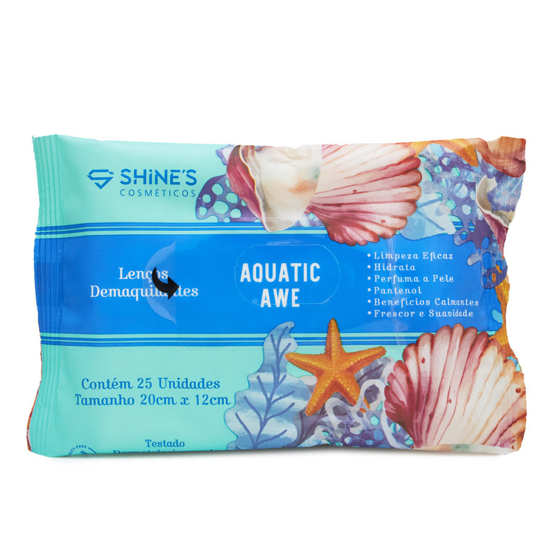 Lenço Demaquilante Aquatic Awe Shine's 25un (724962)